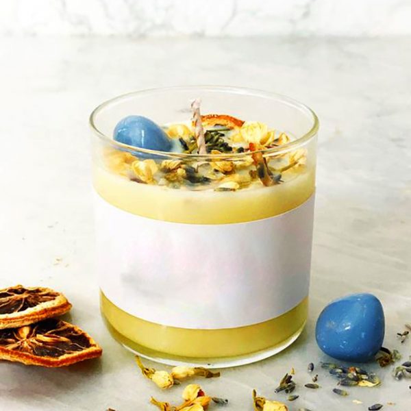 Best Fall Scented Candles White Frosted Scented Candle