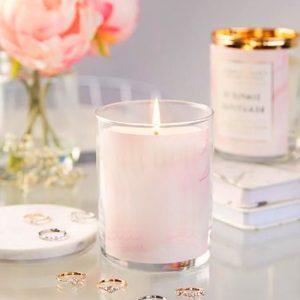 Amber Noir Candle Crystal Pyramid Bulk Scented Candles