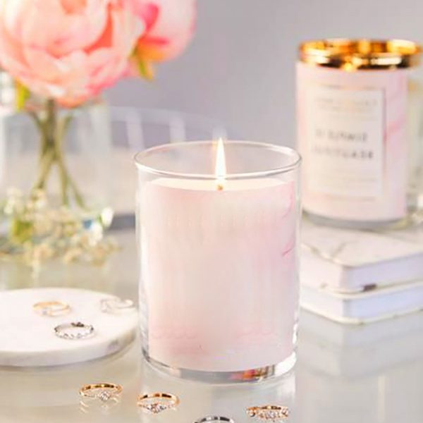 Amber Noir Candle Crystal Pyramid Bulk Scented Candles
