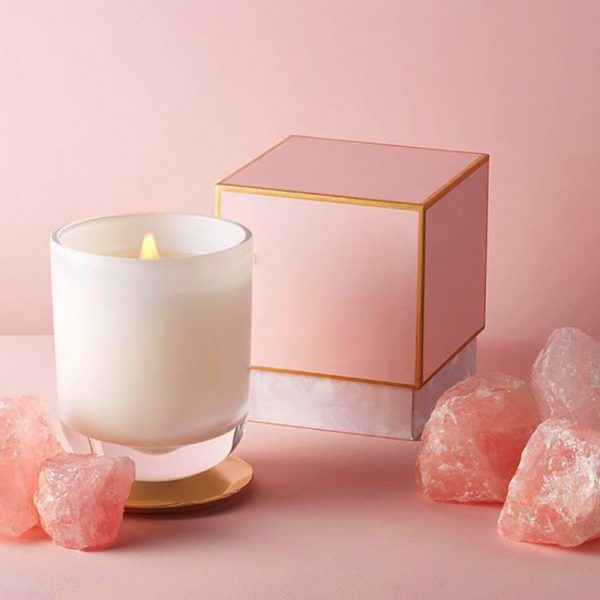 Amber Noir Candle Crystal Pyramid Bulk Scented Candles