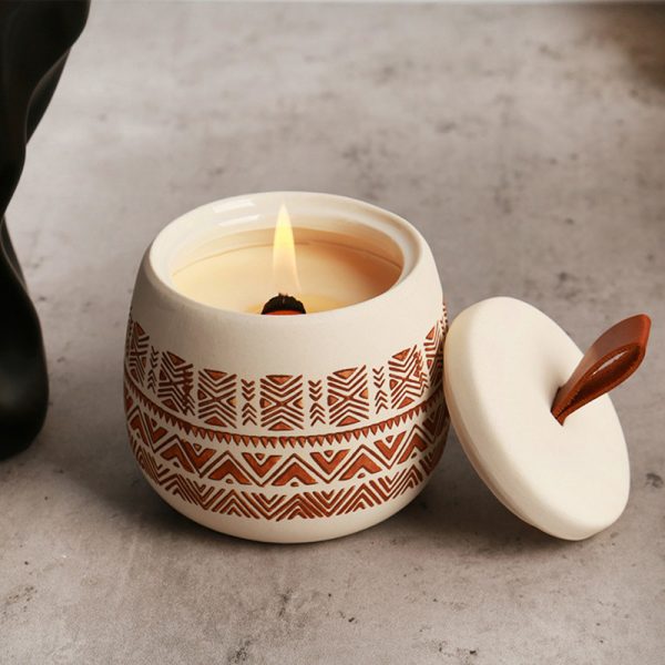 Peppermint Scented Candles Crytsal Scented Candles