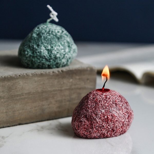 Overose Croissant Design Interior Glass Scented Soy Wax Candle