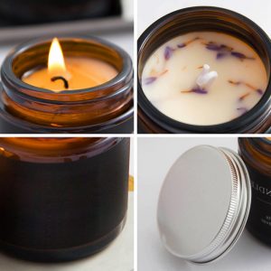 Peach Scented Candle Scented Candles Gifts Set For Women
