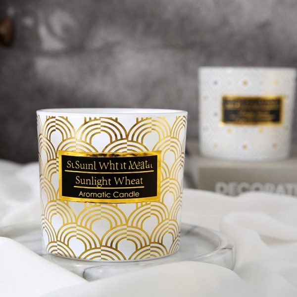 Tobacco And Vanilla Candle Ceramic Scented Candles Wholesale