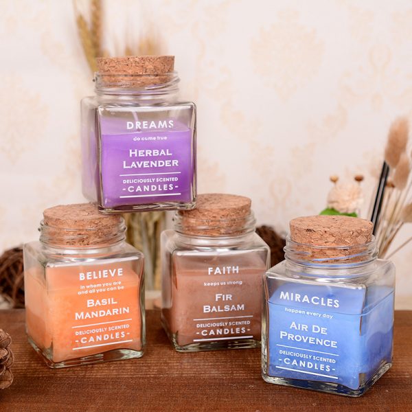 White Jasmine Candle Candle Tin Scented