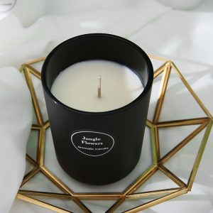 Mahogany Scented Candle Scented Candle Crystal
