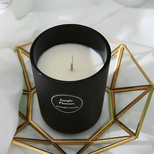 Mahogany Scented Candle Scented Candle Crystal