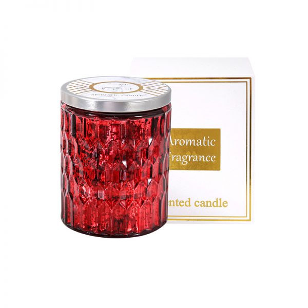 Mahogany Scented Candle Scented Candle Crystal
