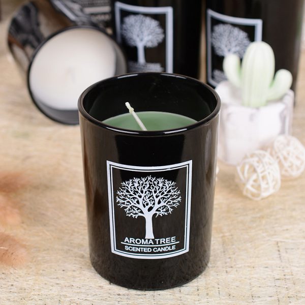 Best Nest Fragrances Apricot Coconut Wax Scented Candle Concrete
