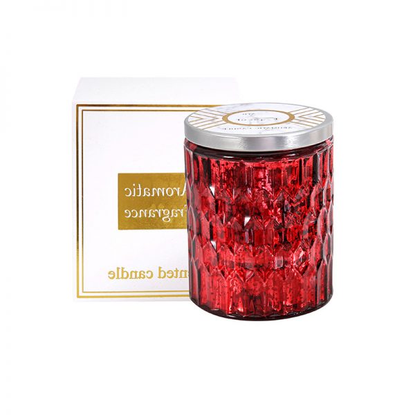 Lavender Cedarwood Candle Gold Logo Scented Gold Candle