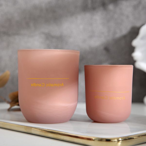 Custom Organic Aromatherapy Scented Candles Set Fo Tonka And Oud