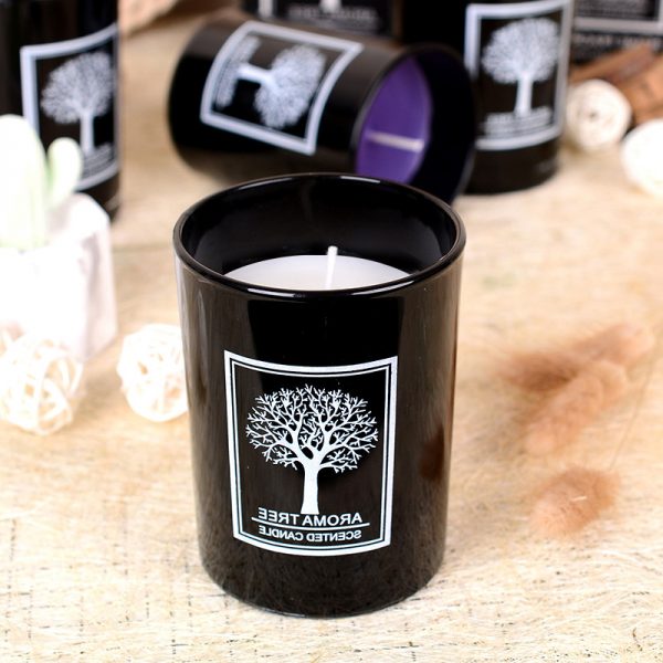 White Tea And Ginger Scent Small Candle Scented Boxes Bulk