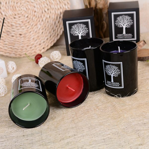 White Tea And Ginger Scent Small Candle Scented Boxes Bulk