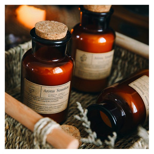 Scented Taper Candles Aromatherapy Essential Oils Candle