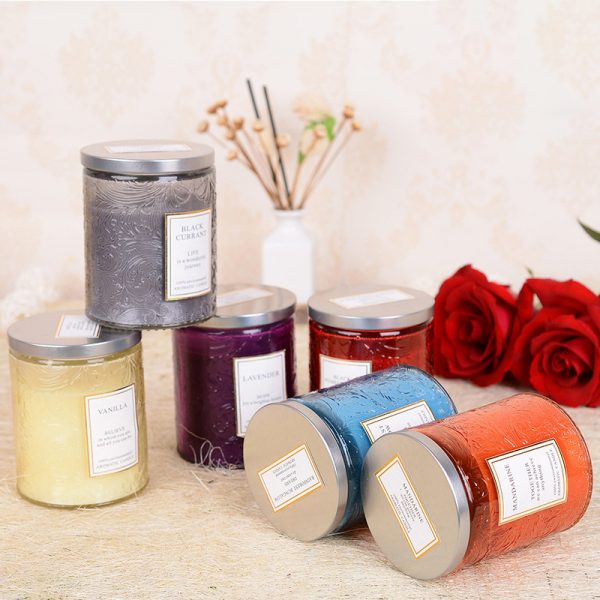 White Barn Fresh Balsam Candle Scented Candle Collered