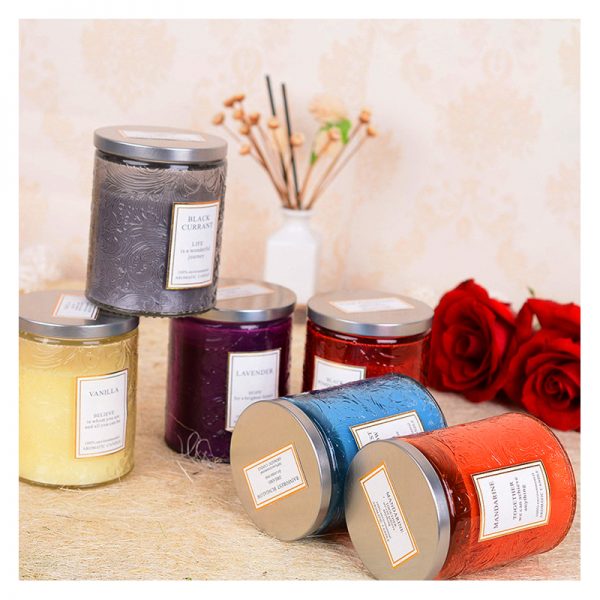 Scented Taper Candles Aromatherapy Essential Oils Candle