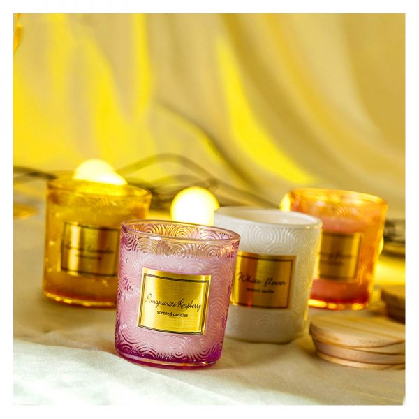 Cinnamon Scented Candles Aromatherapy Oil Candle