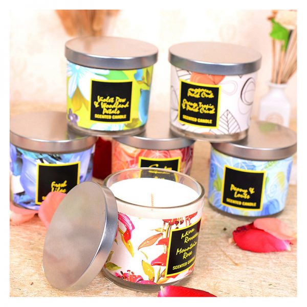 Christmas Smelling Candles Scented Container Candles