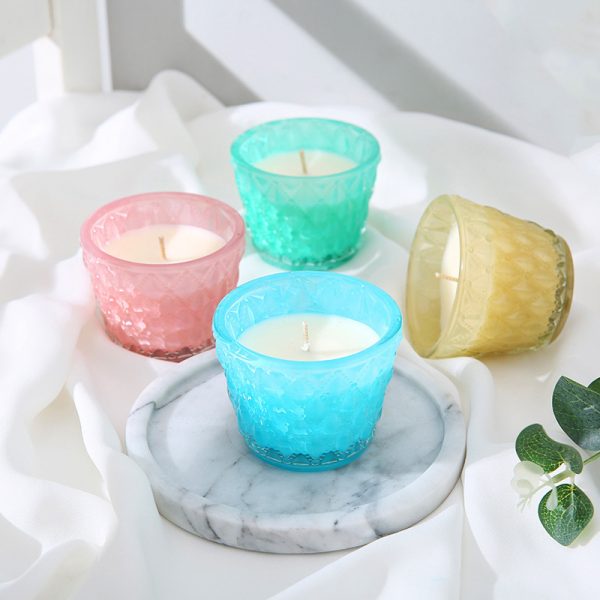 Teakwood Fragrance Oil Scented Candles Lemongrass Soy