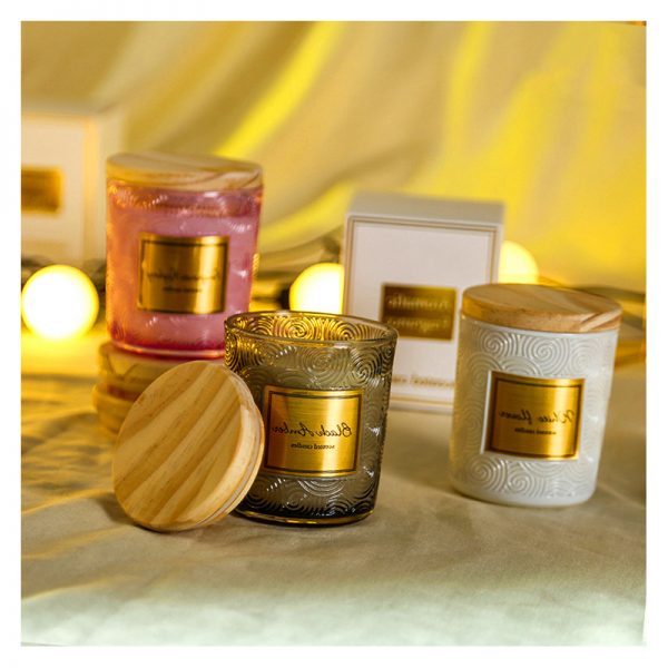 Cire Trudon Abd El Kader Amber Glass Jar For Scented Candle