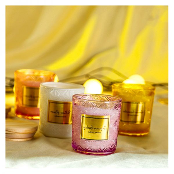 Cire Trudon Abd El Kader Amber Glass Jar For Scented Candle