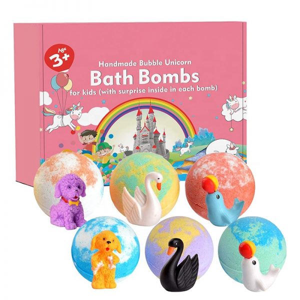 Magic Rainbow Bath Bomb Bath Bombs With Jewelry Inside