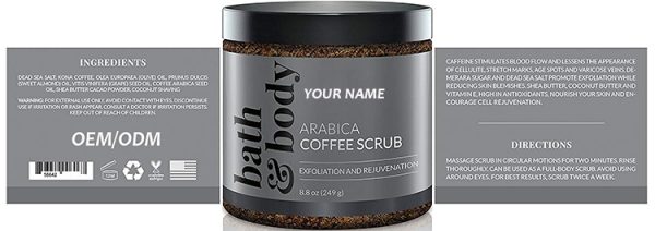 Coconut Coffee Body Wash Tumeric Face And Body Scrub