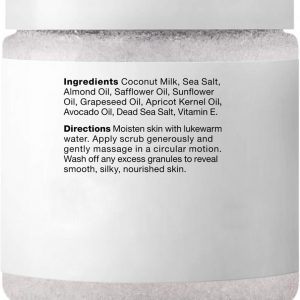 Onyx Bathhouse Foaming Body Scrub Honey Body Scrub