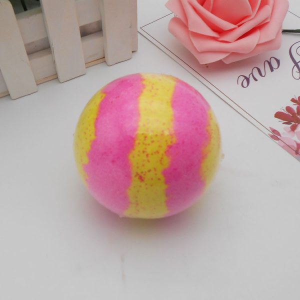 Aofmee Bath Bombs Yellow Bath Bomb Bar Soap Container