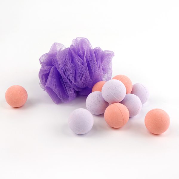Body Sanitizer Gift Set Package Bath Bombs Milk And Honey Bath