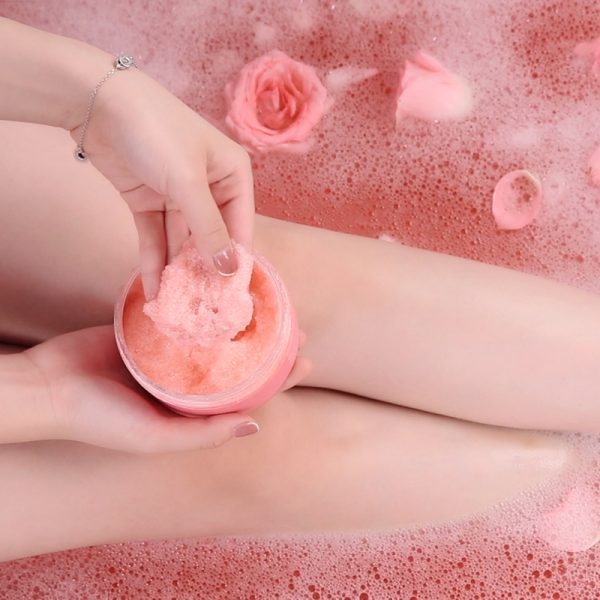Foaming Sugar Scrub Charcoal Body Scrub Homemade Salt Scrub