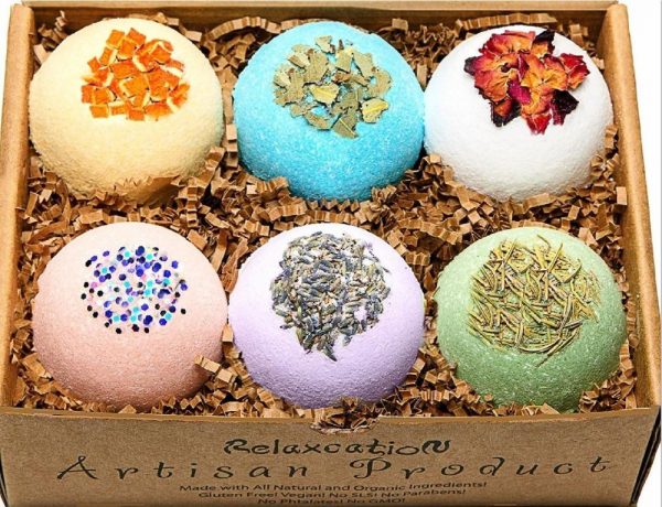 Oatmeal Bath Bomb Mothers Day Bath Bomb Box