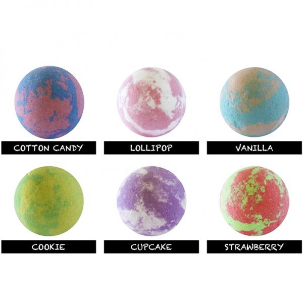 Eucalyptus Shower Bomb Essential Oil Donut Bath Bomb Cake Shape