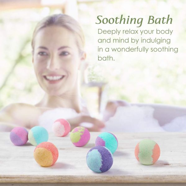 Argos Bath Bombs Rainbow Bath Bombs Gift Set