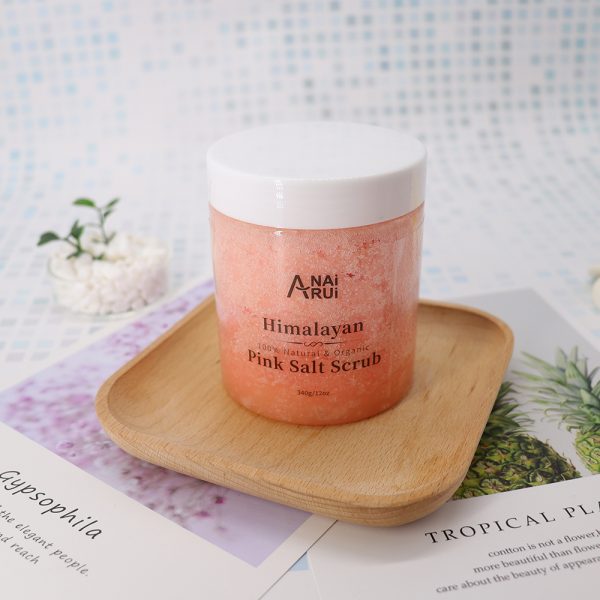 Rose Scrub Himalayan Salt Body Scrub Vitamin C Body Scrub