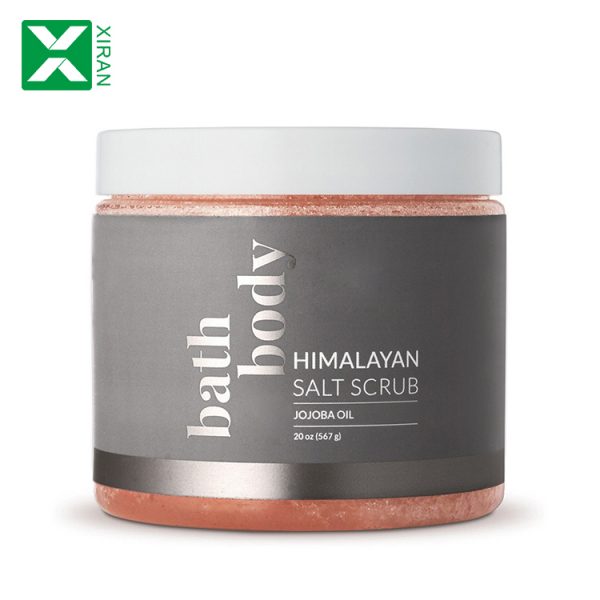 Spa Milk Salt Scrub Container Box For Body Scrub Elemis Scrub