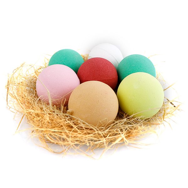 Coconut Bath Bubble Bath Bombs With Mica Surface