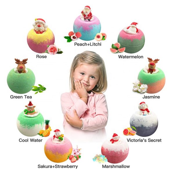 Cinnamon Bath Bomb Shower Set Bath Bomb Holiday Bath Bombs