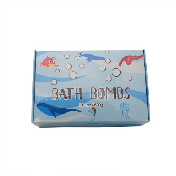 Private Label Bath Bombs Soluble Shrink Wrap Fir Bath Bomb