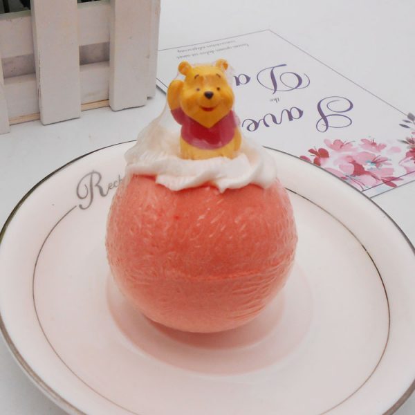 Bath Bomb With Necklace Inside Valentine'S Day Bath Bombs