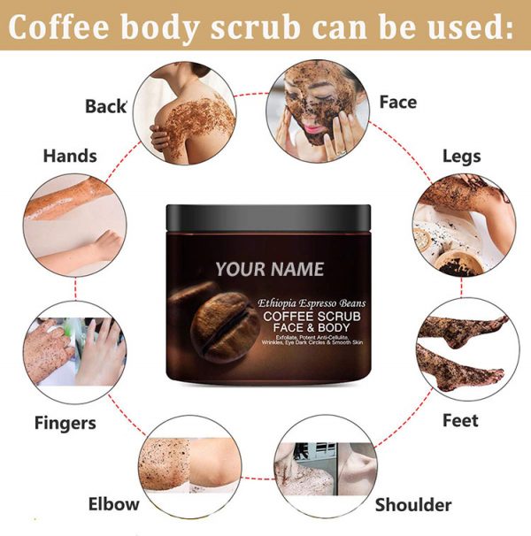 Coconut And Coffee Body Wash Caffeine Coffee Body Scrub