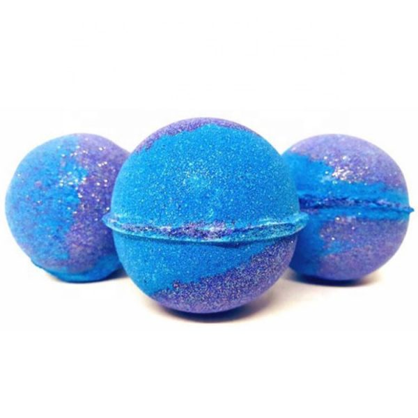 Onyx Bathhouse Bath Bomb Lavender Bath Bomb With Flowers