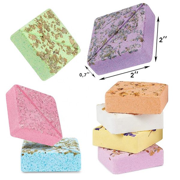 Onyx Bathhouse Bath Bomb Lavender Bath Bomb With Flowers