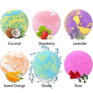 Mango Bath Bomb Lavender Bath Bomb 100G Nice Bath Bombs