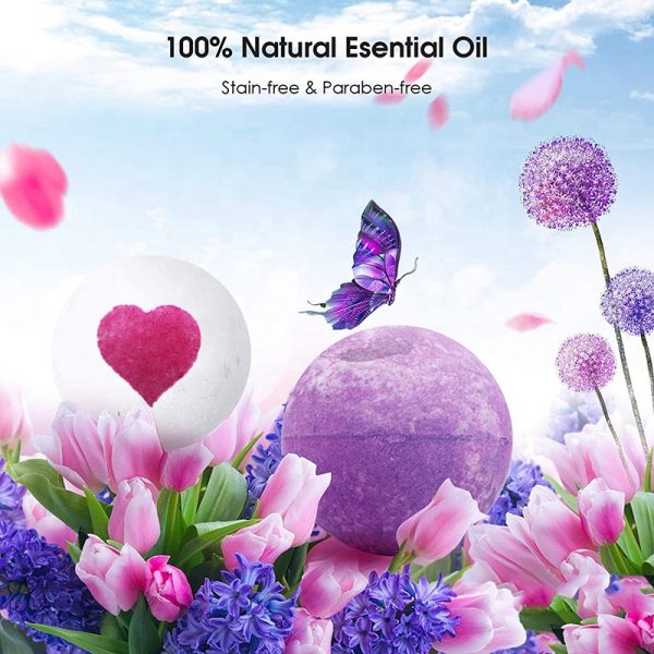 Peach Bath Bomb Lush Essential Oil Cbd Bath Bombs