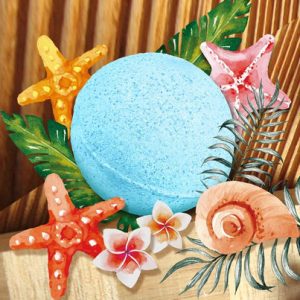 Cauldron Bath Bomb With Crystal Inside Eating Bath Bombs