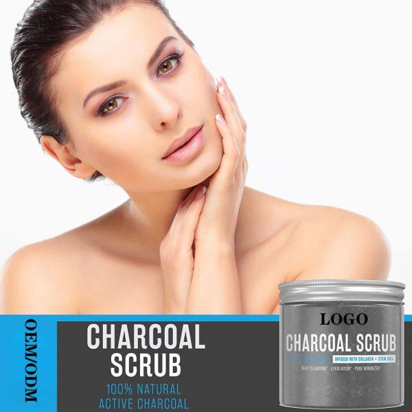 Chemical Exfoliating Body Wash Dead Sea Mud Body Scrub
