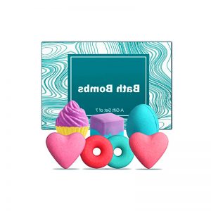 6 Piece Handmade Cupcake Bath Bombs Bath Bomb Set