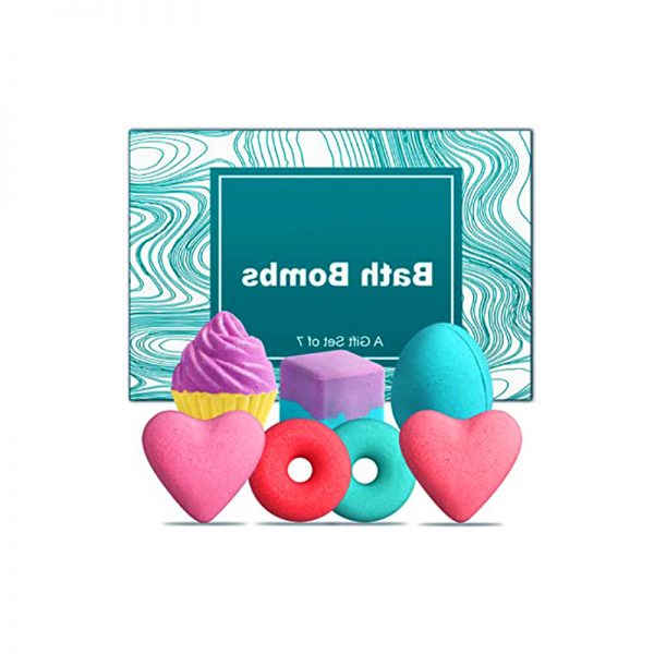 6 Piece Handmade Cupcake Bath Bombs Bath Bomb Set