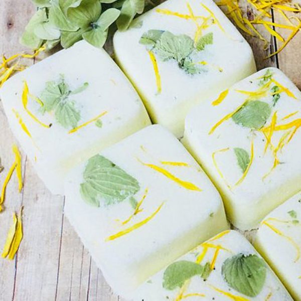 Lavender Bath Salts Logo Shrink Wrap Bath Bombs
